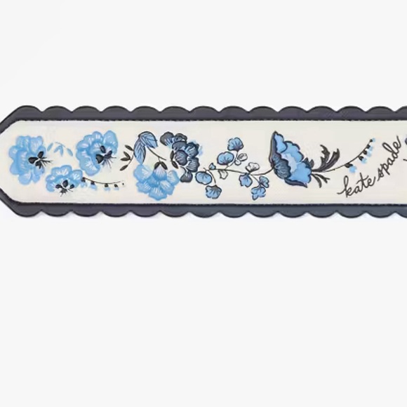 KATE SPADE ♠️ 4pcs TOP HANDLE NAVY TOTE, POUCH, CROSSBODY STRAP, CARD CASE. 💙🤍 - Picture 16 of 16